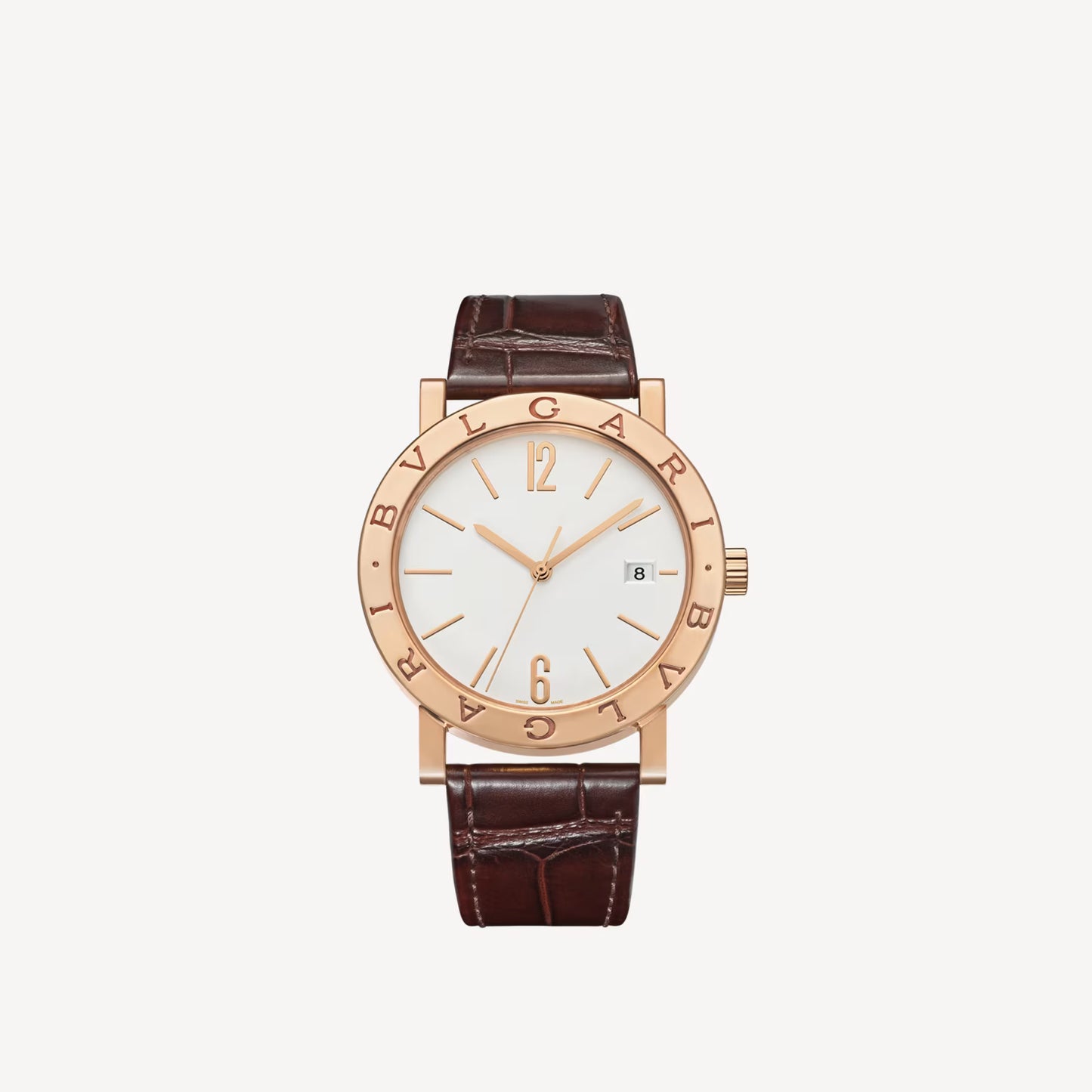 Bvlgari Bvlgari Rose Gold Opaline Automatic Watch