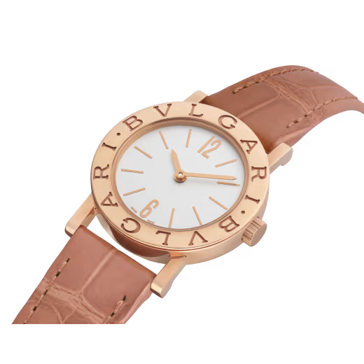 Bvlgari Rose Gold Opaline Watch