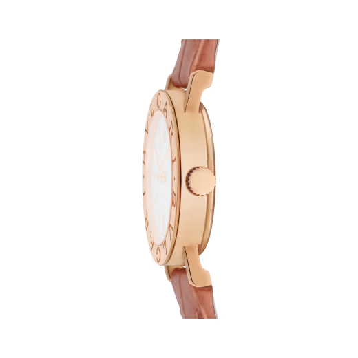Bvlgari Rose Gold Opaline Watch