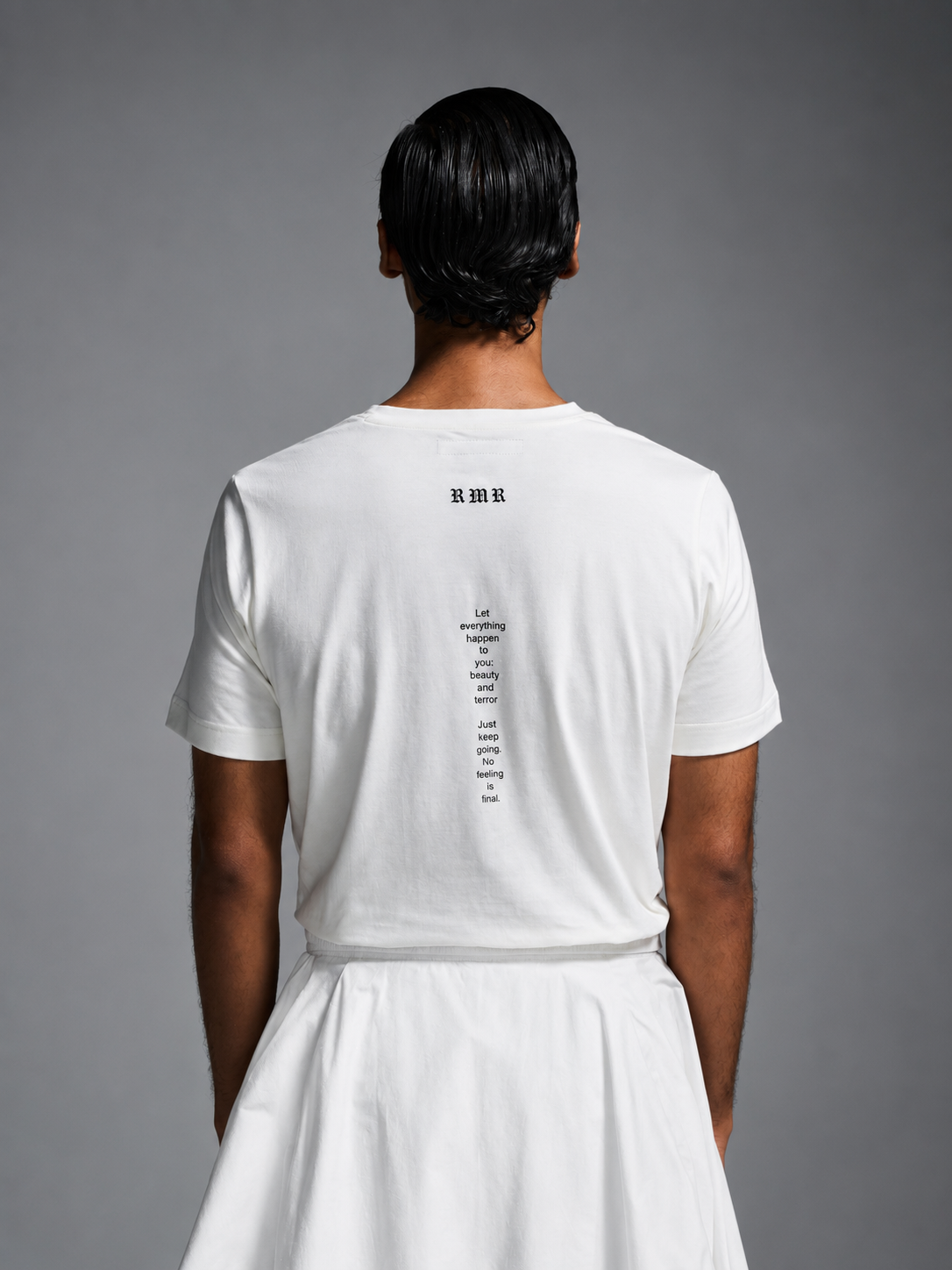Sabr t-shirt - White by HUEMN