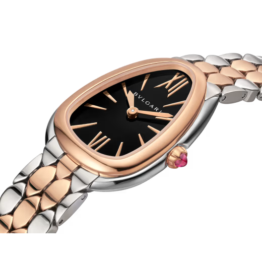 Serpenti Seduttori Two-Tone Black Watch