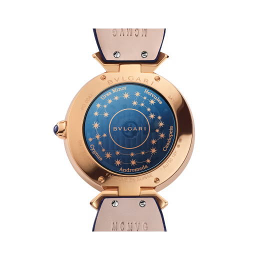 Divas’ Dream Rose Gold Diamond Sapphire Aventurine Watch