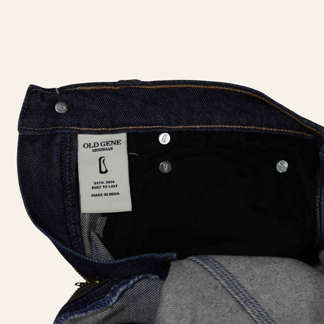 Men's Indigo Jeans - Gold Rush by Old Gene