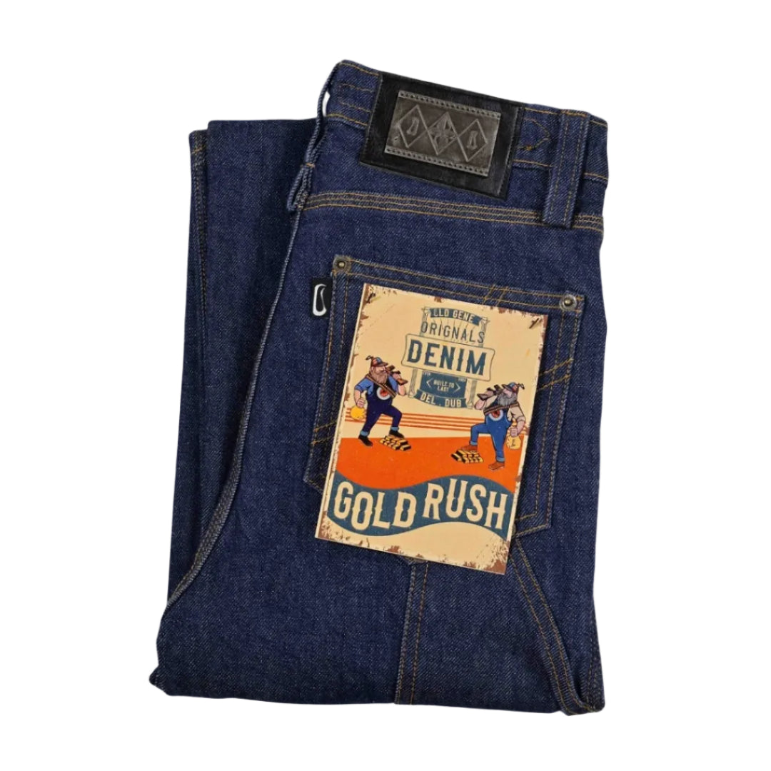 Women's Indigo Jeans - Gold Rush by Old Gene