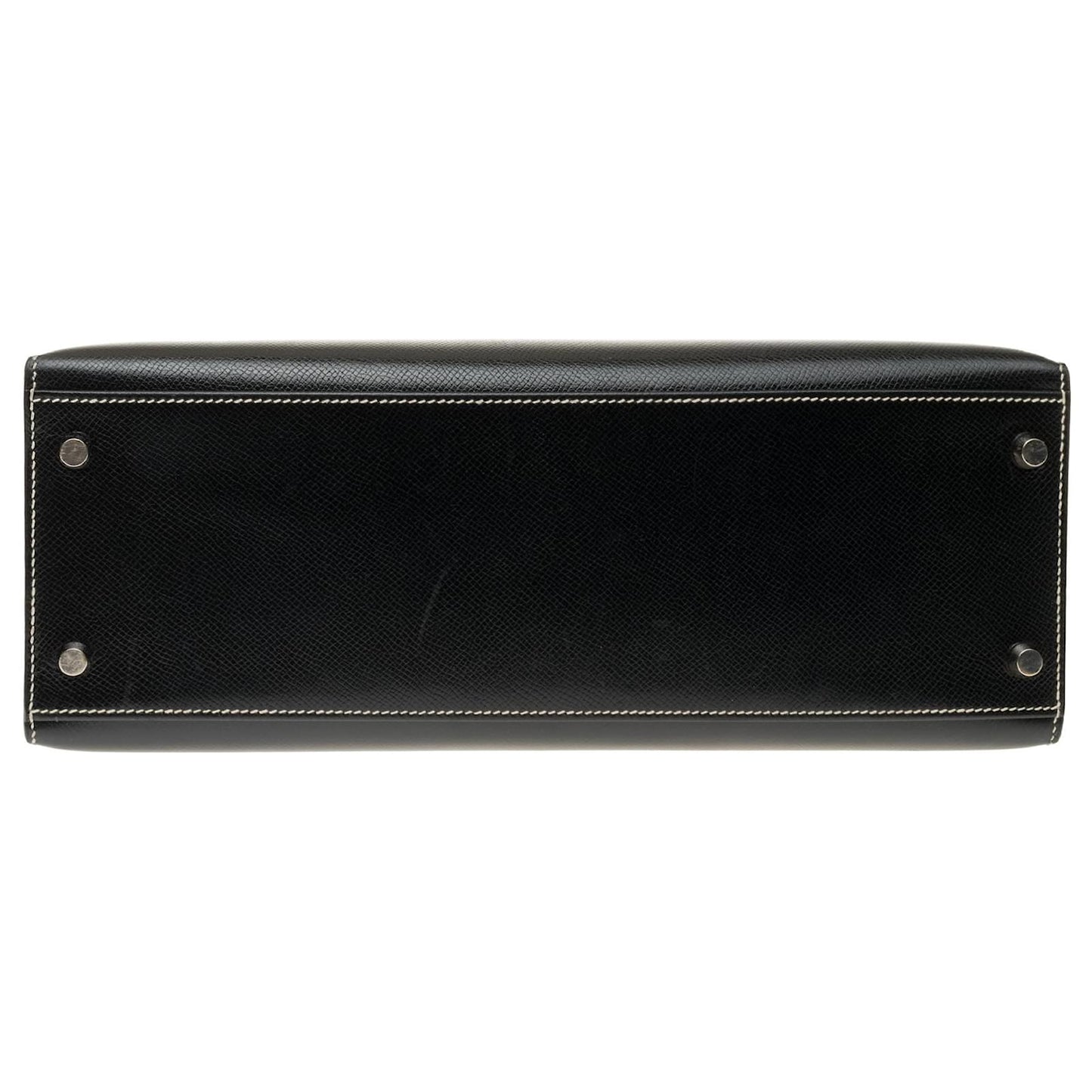 Hermès Kelly Saddler 32 – Black Epsom Leather with Palladium Hardware - Zeuskicks