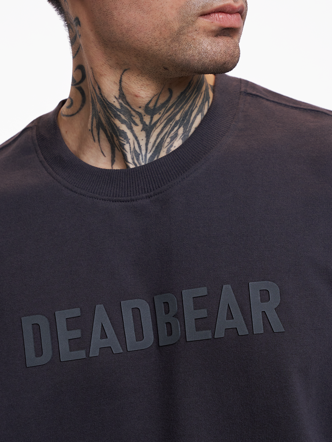 Basic Shadow Grey Tee by DEADBEAR