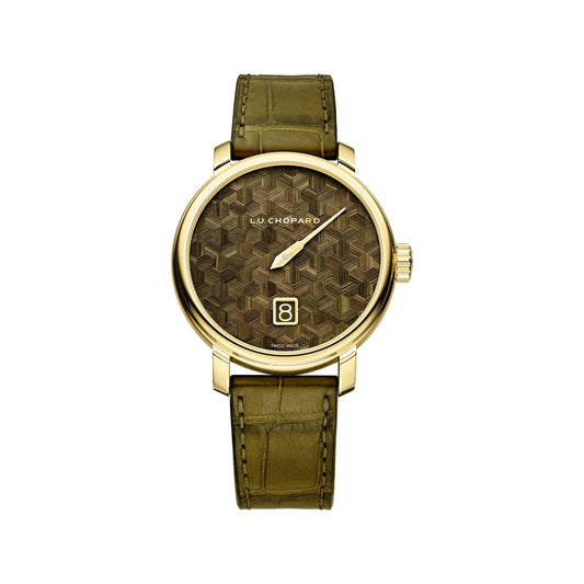 L.U.C Quattro Spirit 25 Straw Marquetry Edition