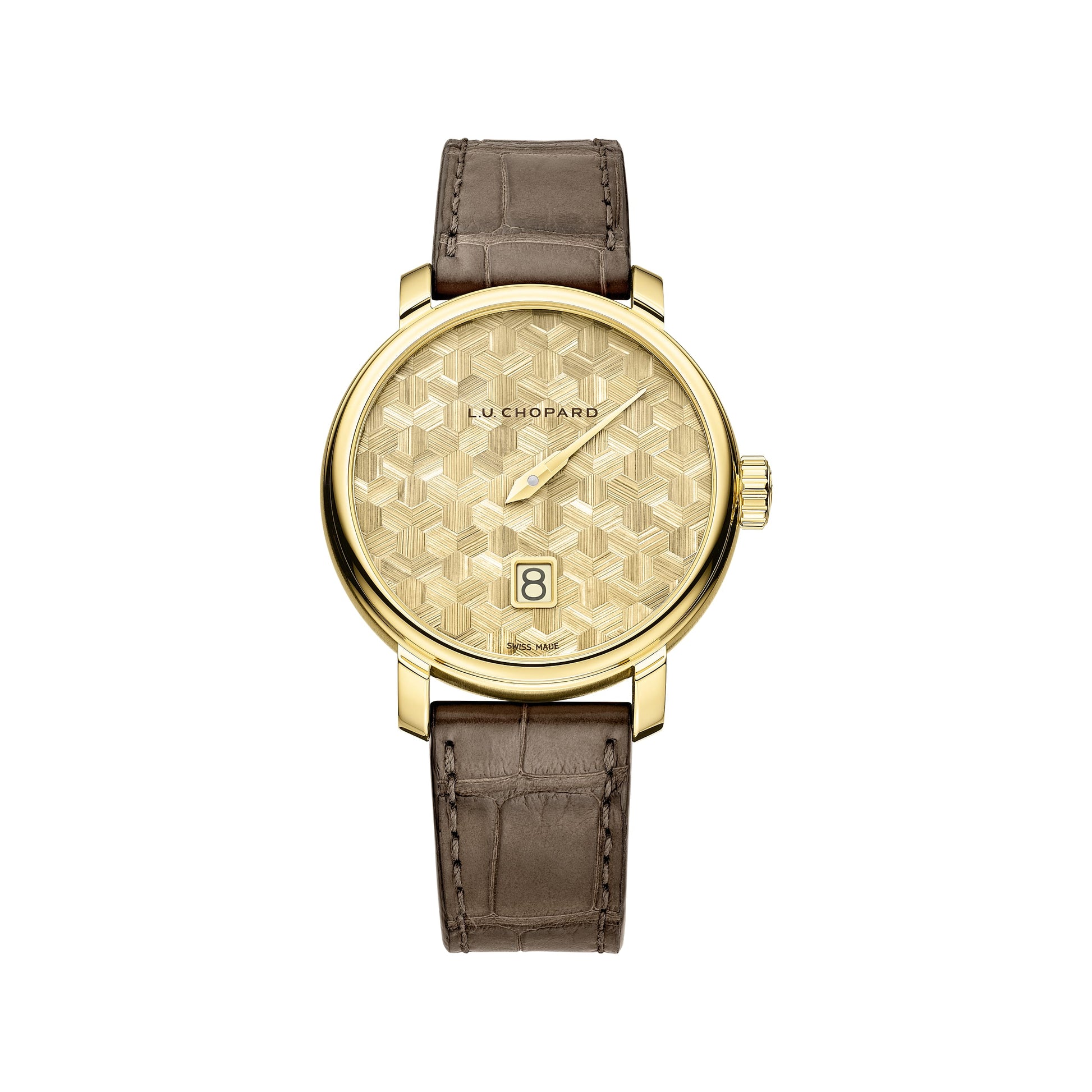 L.U.C Quattro Spirit 25 Straw Marquetry Edition