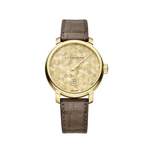 L.U.C Quattro Spirit 25 Straw Marquetry Edition