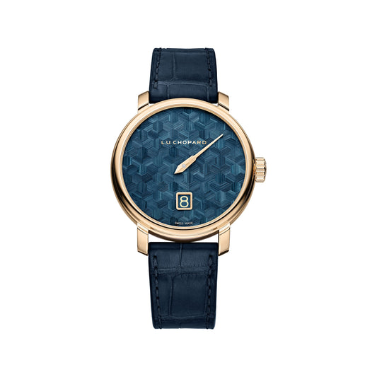 L.U.C Quattro Spirit 25 – Straw Marquetry Edition