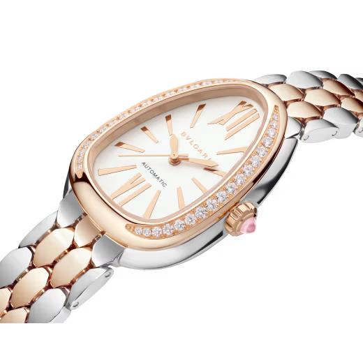 Serpenti Seduttori Automatic Rose Gold Diamond Watch