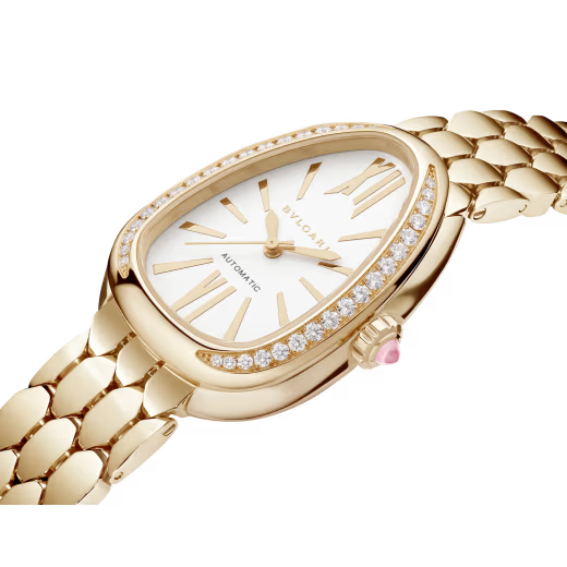 Serpenti Seduttori Automatic Yellow Gold Diamond Watch