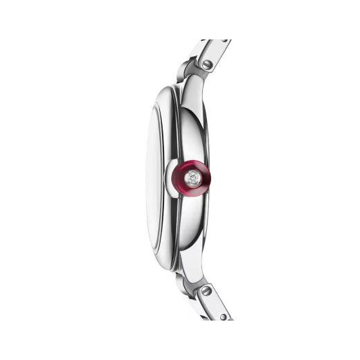 Women’s Lvcea Steel Pink MOP Diamond Dial Watch  104107