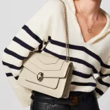 Bvlgari Serpenti Forever Medium Shoulder Bag – White