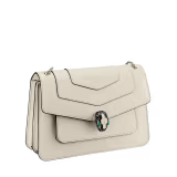 Bvlgari Serpenti Forever Medium Shoulder Bag – White
