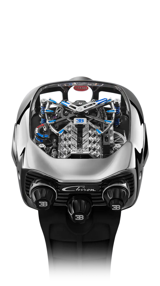 Bugatti Chiron Tourbillon - White Gold