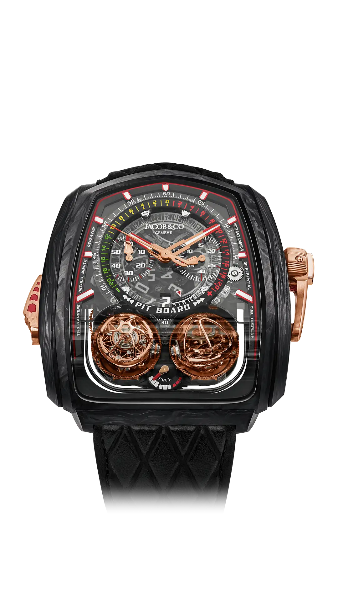 Twin Turbo Furious - Rose Gold and Carbon Fiber