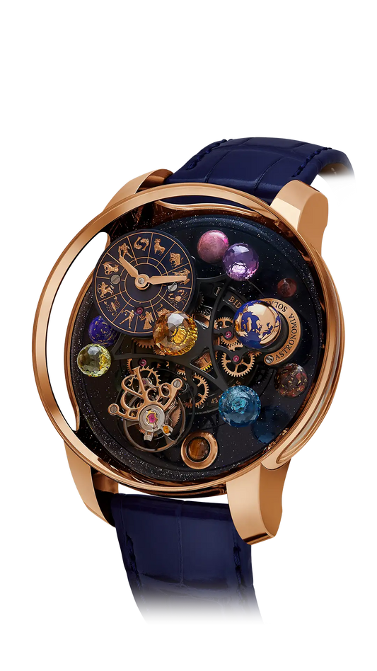 Astronomia Solar Zodiac - Rose Gold Planets Zodiac