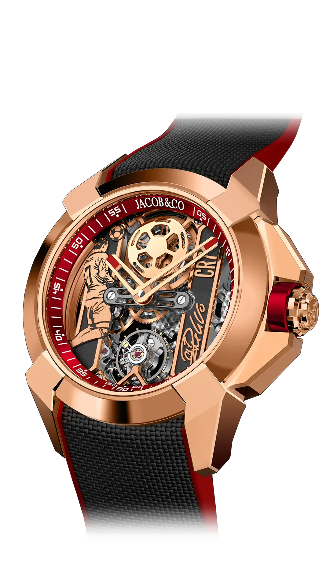 Epic X CR7 - Heart of CR7 - Stainless Steel Baguette