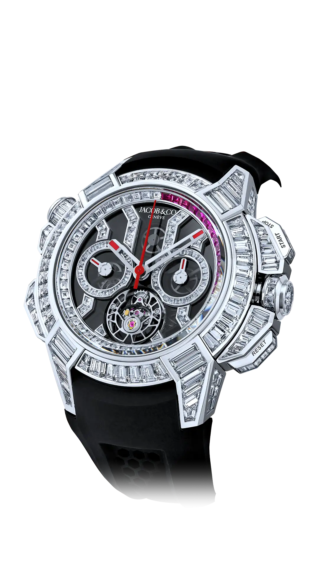 Epic X Chrono Tourbillon Baguette - Red Crystal
