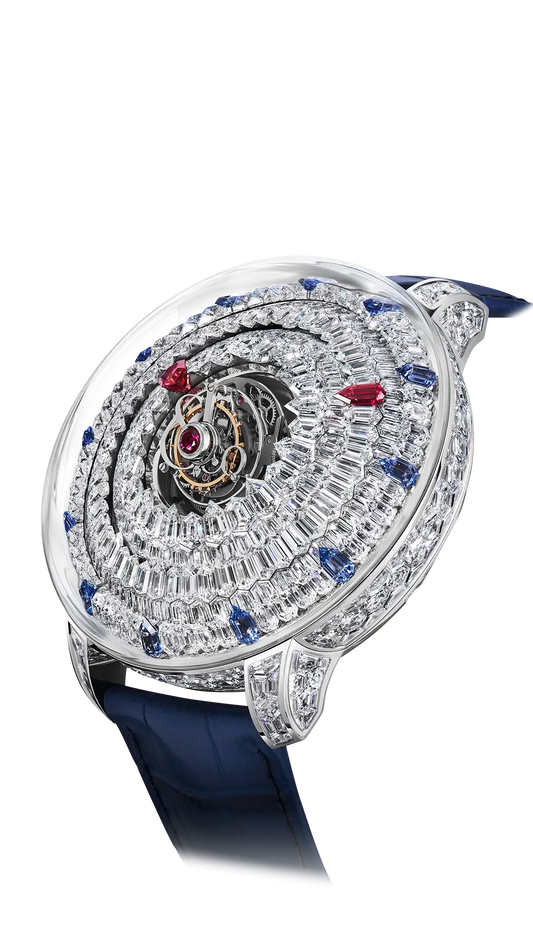 The Mystery Tourbillon - White Diamonds (White Gold)