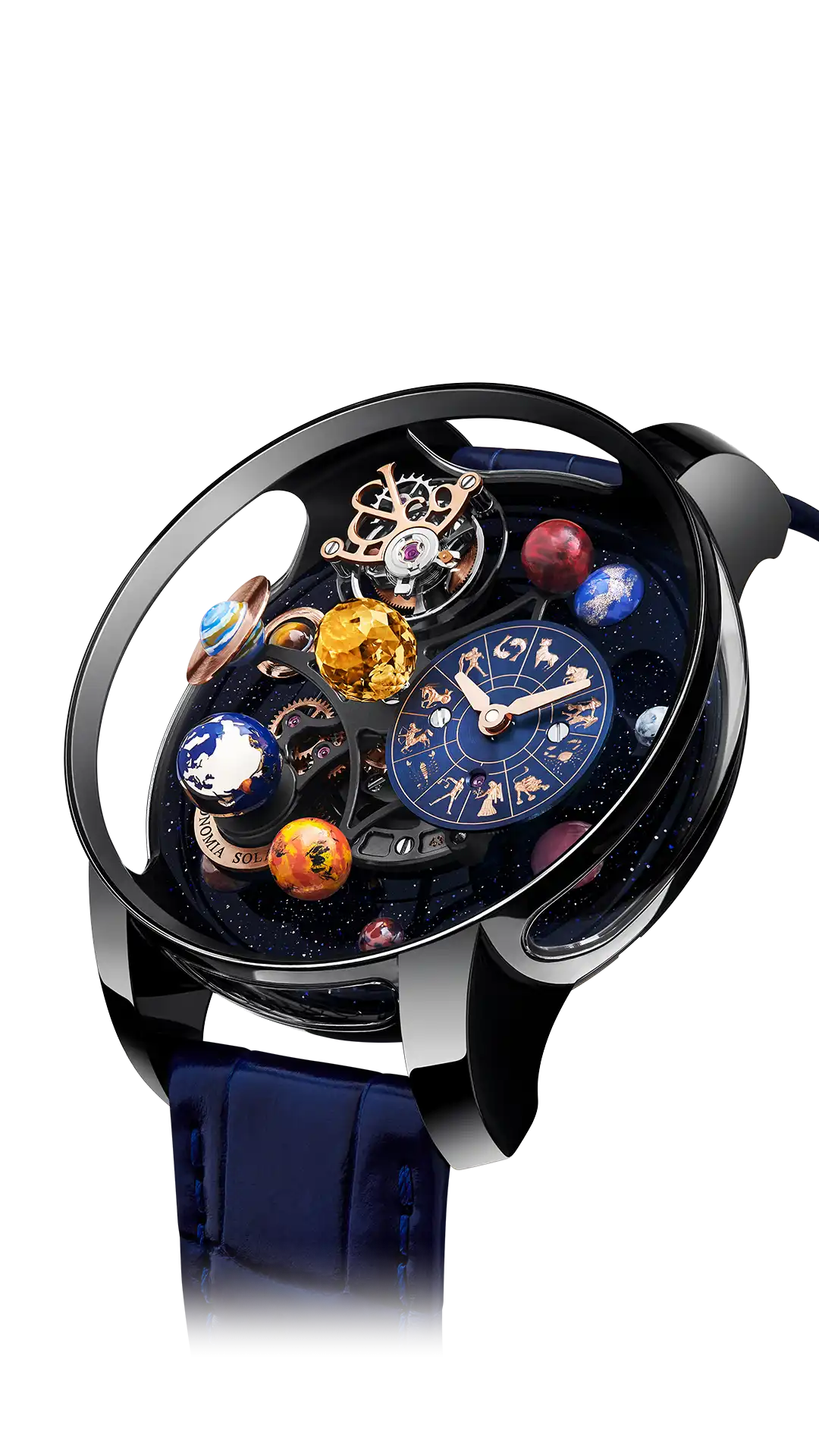 Astronomia Solar Zodiac - Full Black DLC Titanium