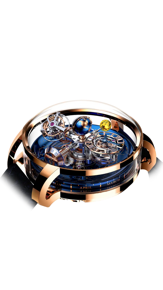 Astronomia Sky - Rose Gold, Yellow Moon