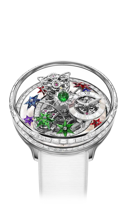 Fleurs de Jardin - White Gold and White Diamonds