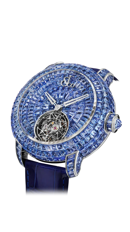Caviar Tourbillon - Icy-Blue Sapphires