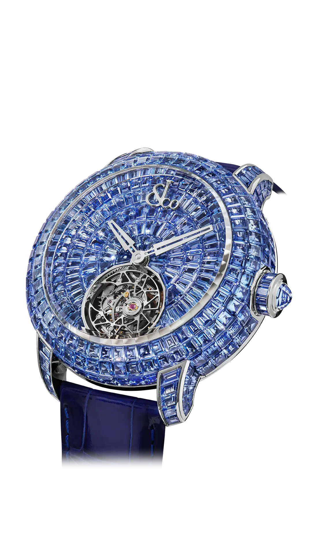 Caviar Tourbillon - White Diamonds & Tsavorites