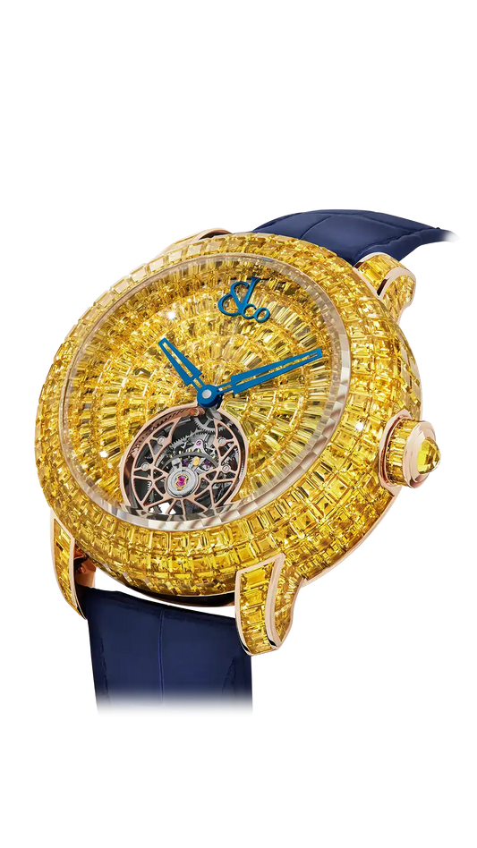Caviar Tourbillon - Yellow Sapphires