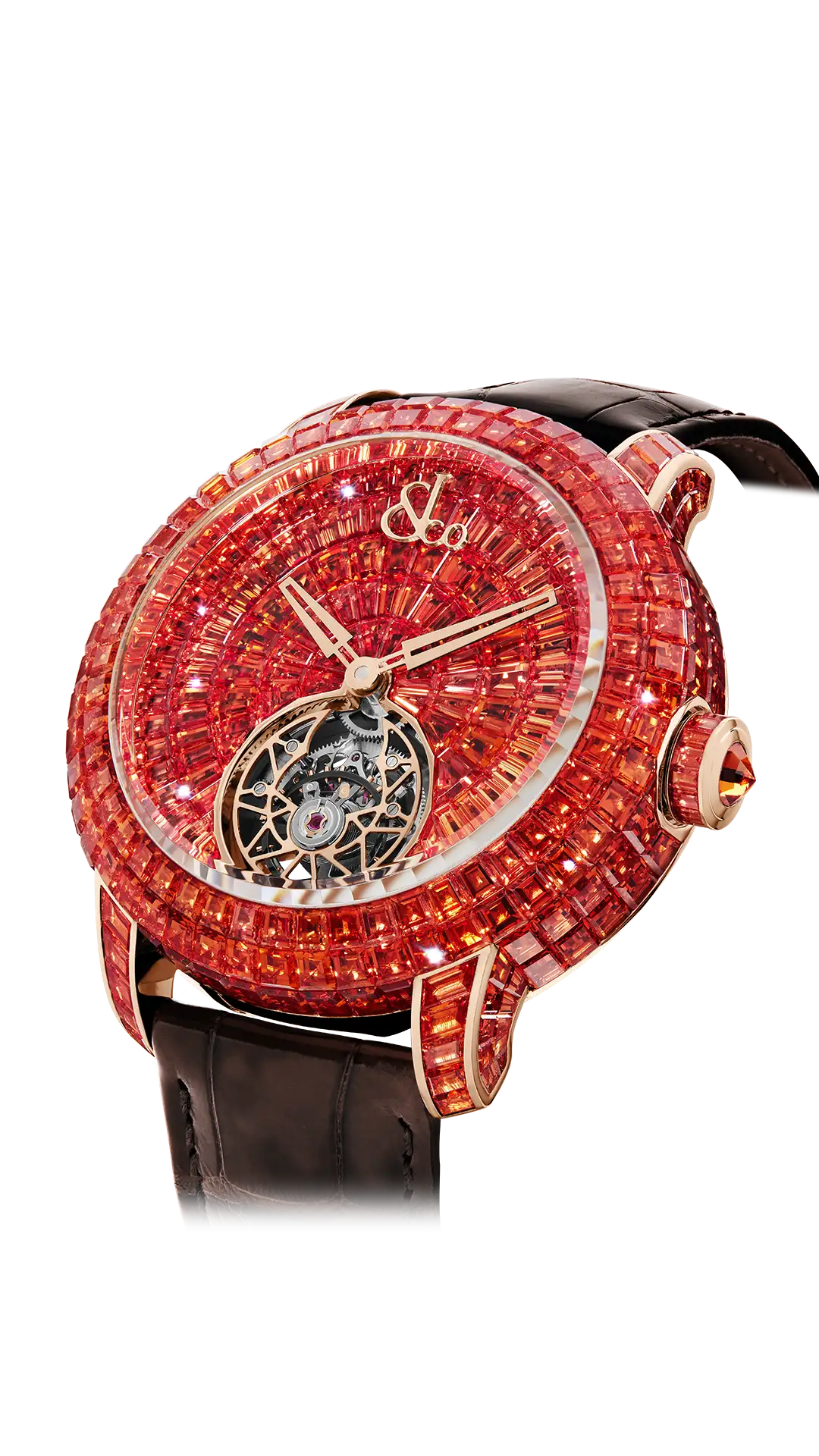 Caviar Tourbillon - Black Spinels