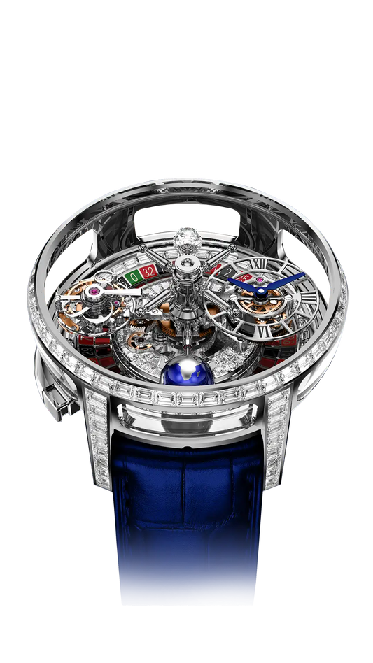 Astronomia Casino - White Gold Baguette