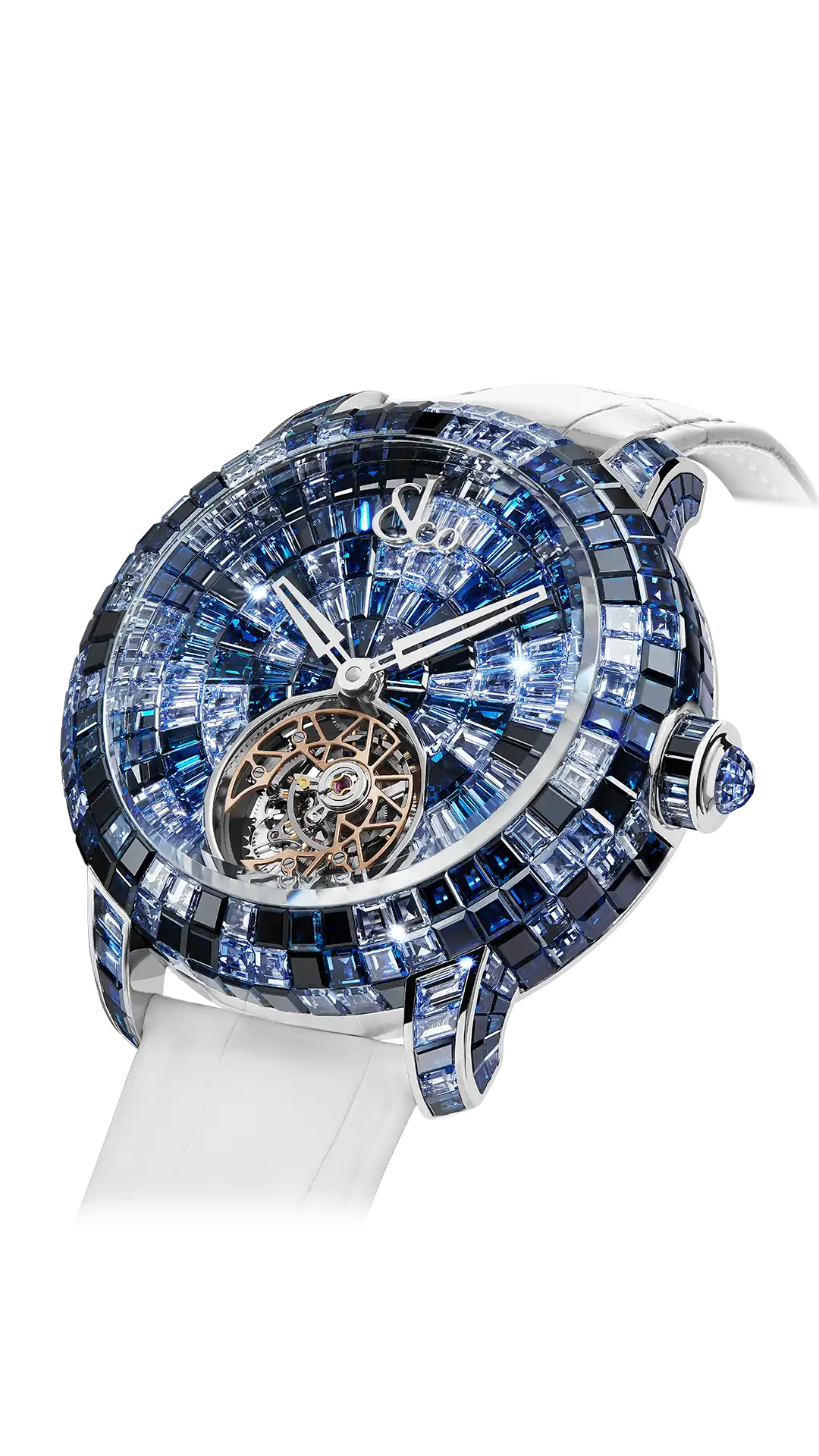 Caviar Tourbillon - Yellow Sapphires