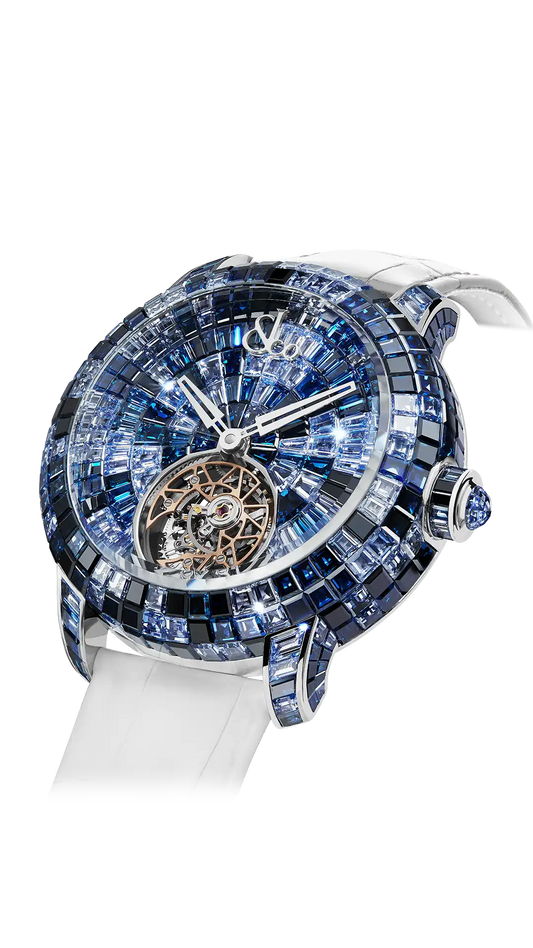 Caviar Tourbillon - Camo Blue