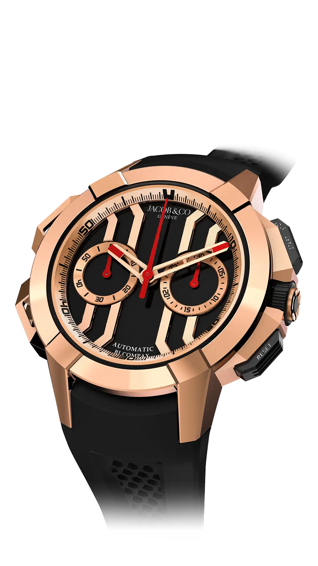 Epic X Chrono 44MM - Titanium (Black)