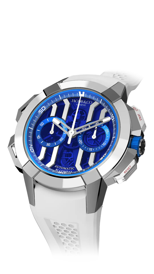 Epic X Chrono 44MM - Titanium (Blue)