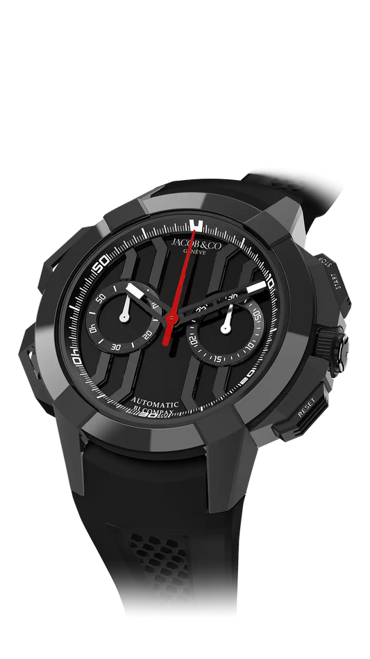 Epic X Chrono 44MM - Black Titanium &  Black Ceramic