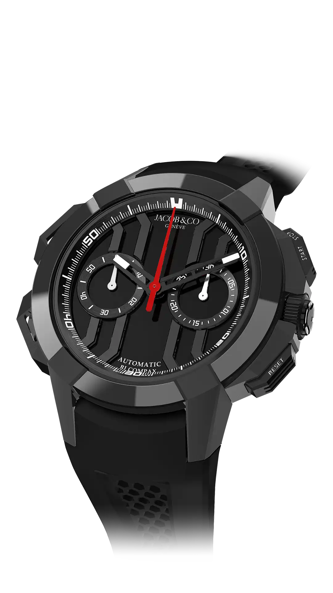 Epic X Chrono 44MM - Titanium (Light Blue)