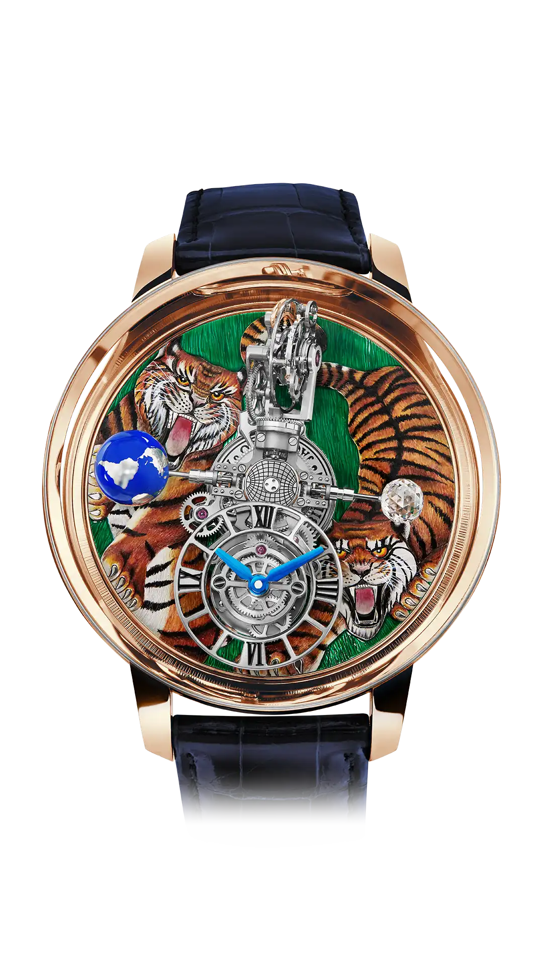 Astronomia Art - Octopus (Rose Gold, Baguette)