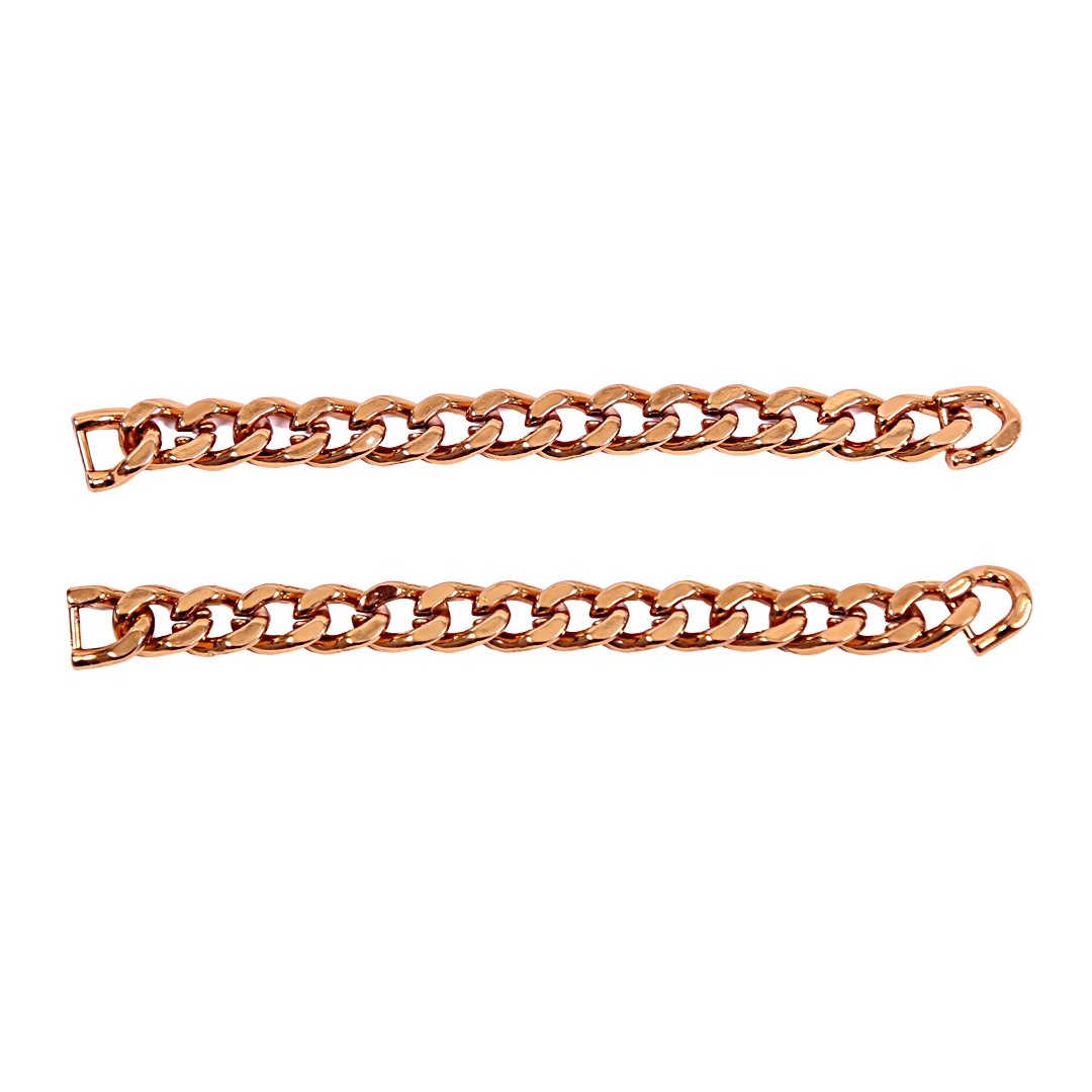 Gold Cuban Link Shoe Chains | Premium Sneaker Accessories – KNOTTY by KNOTTY