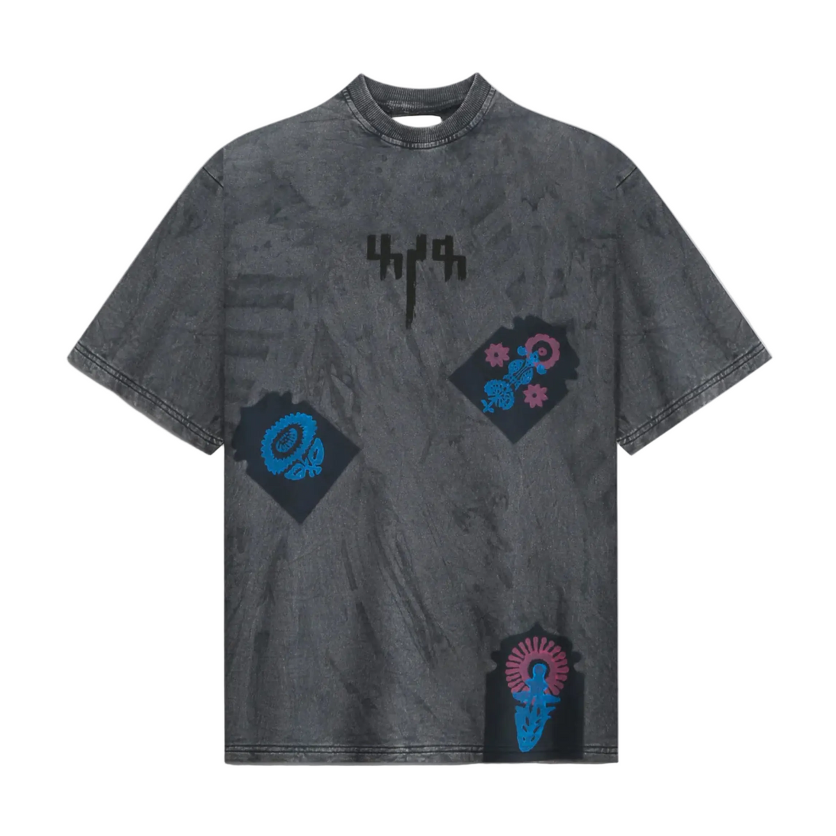 Jarokha Block Print - Tshirt by FARAK