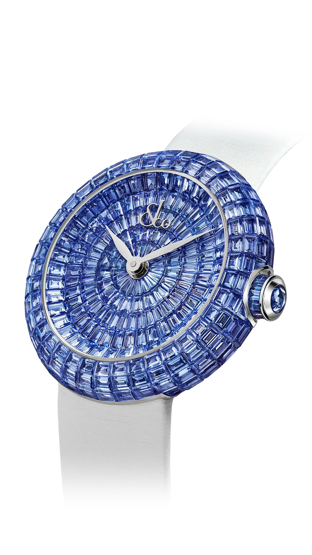 Brilliant Baguette - Icy Blue Sapphires
