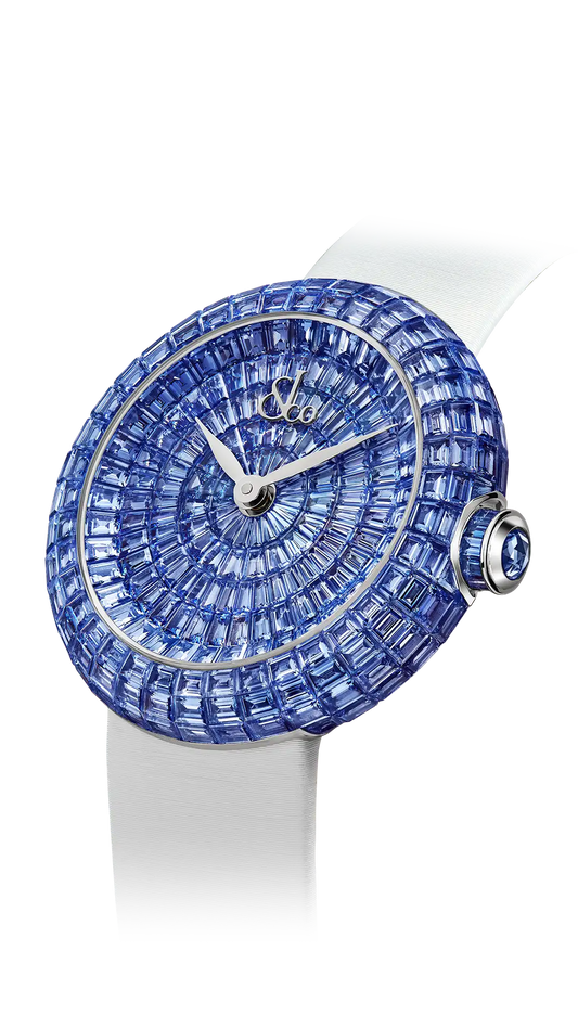 Brilliant Baguette - Icy Blue Sapphires