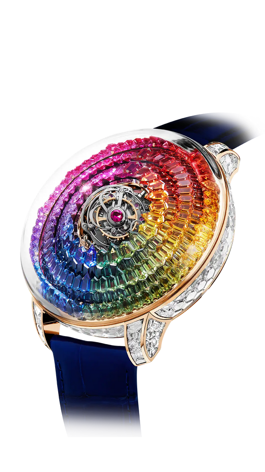The Mystery Tourbillon - Rainbow (Rose Gold)