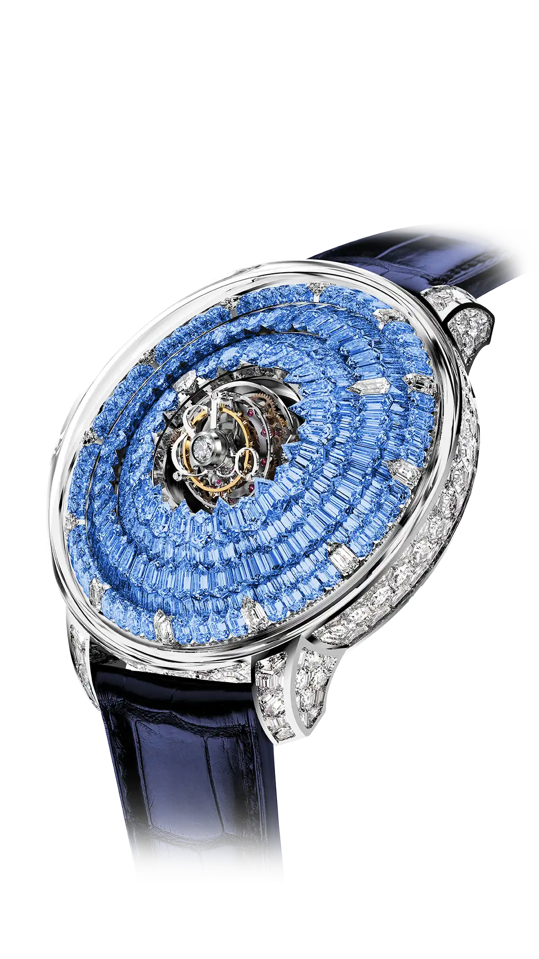 The Mystery Tourbillon - Tsavorites (White Gold)