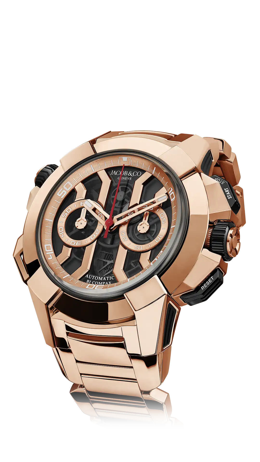 Epic X Chrono 47MM - Rose Gold Bracelet