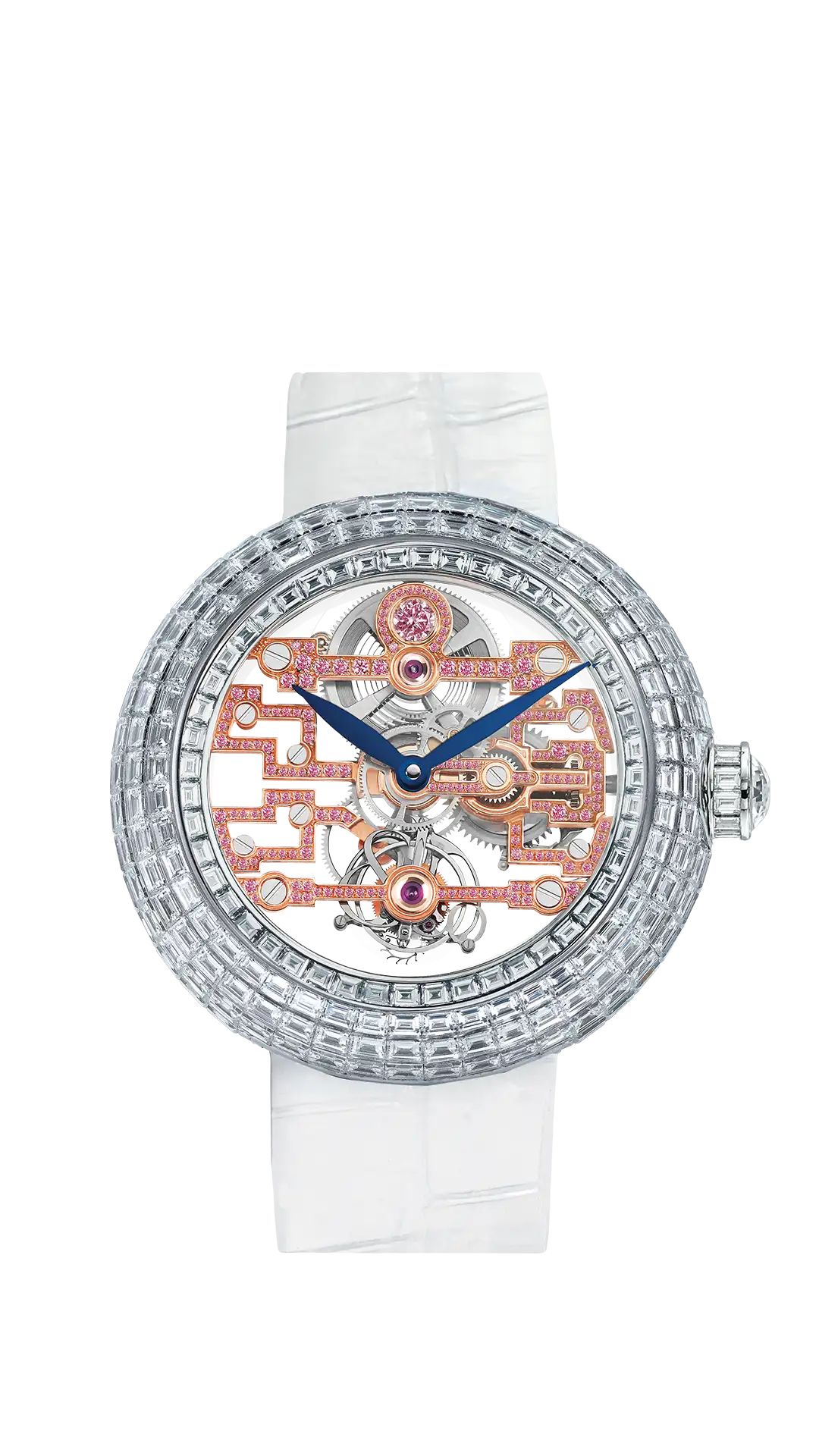 Brilliant Tourbillon Art Deco - Blue Sapphire