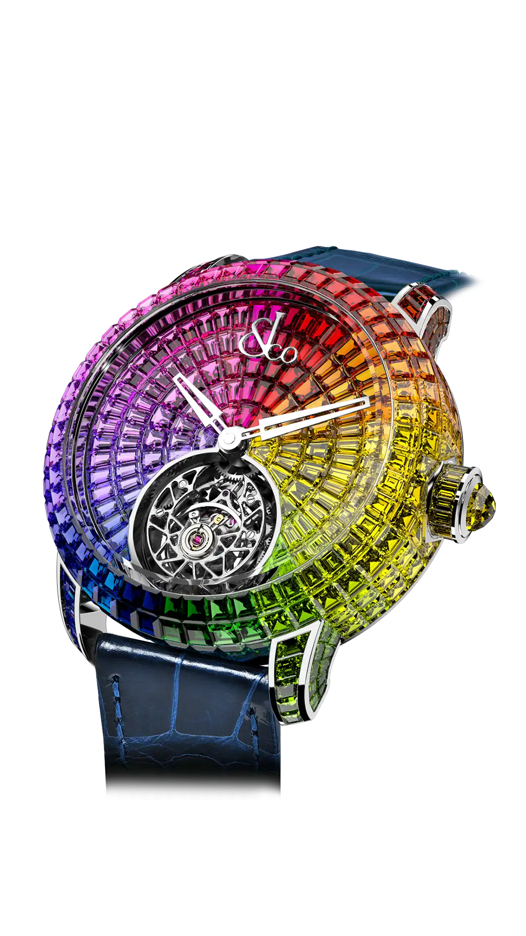 Caviar Tourbillon - Black Spinels