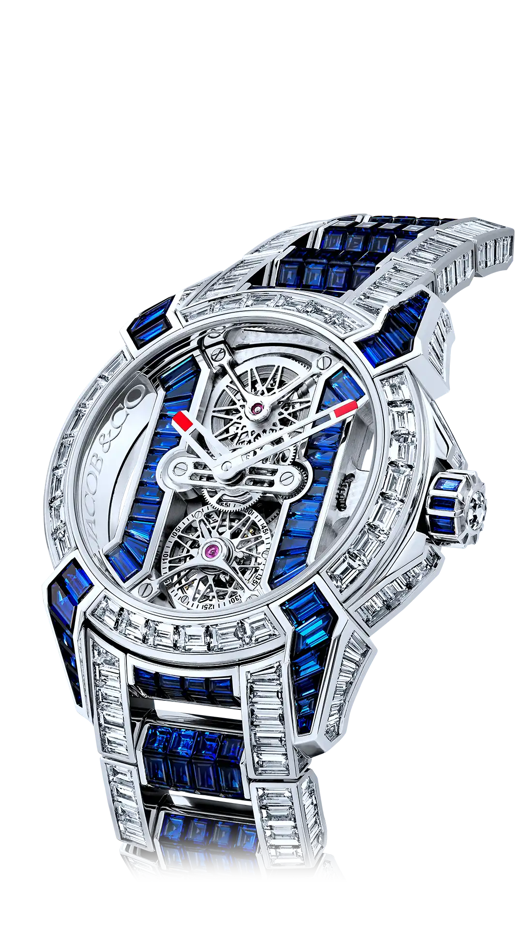 Epic X Tourbillon Baguette - Orange Sapphires